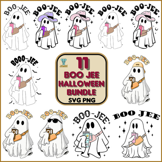 11BooJeeHalloweenSvgBundle