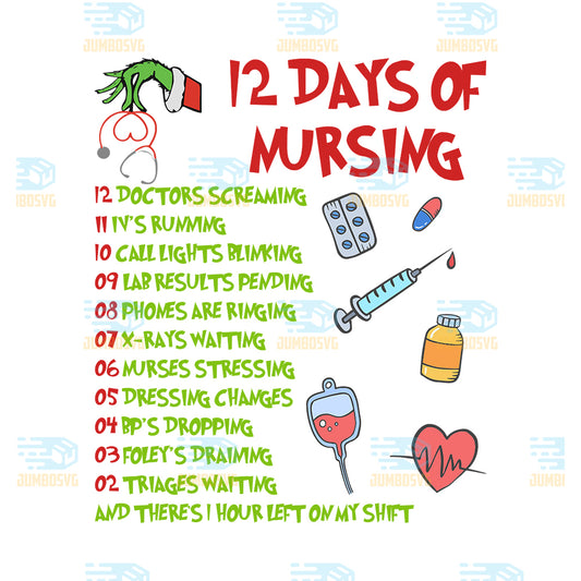 12-Days-Of-Nursing-Grinch-Christmas-Png