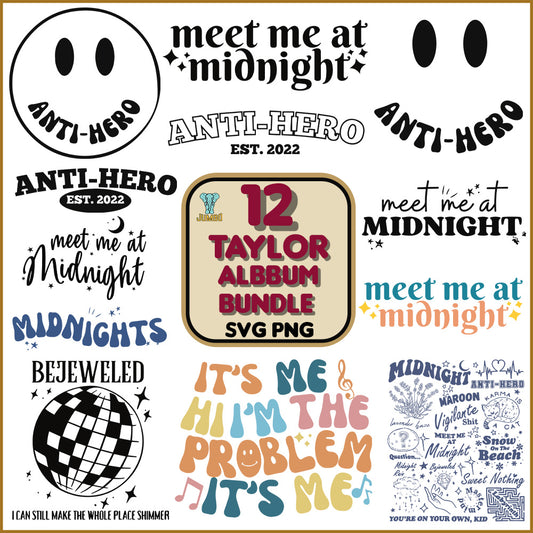 12TaylorAlbbumSvgBundle