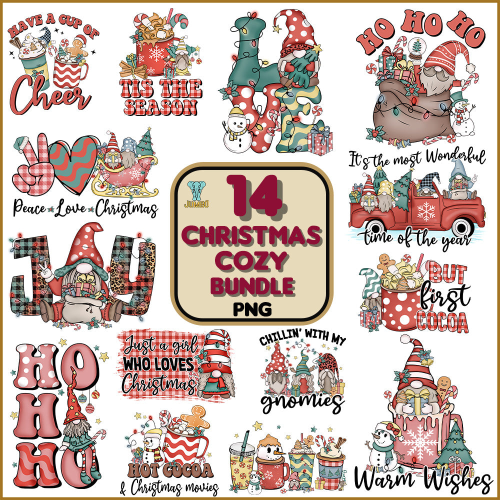 14ChristmasCozyPngBundle