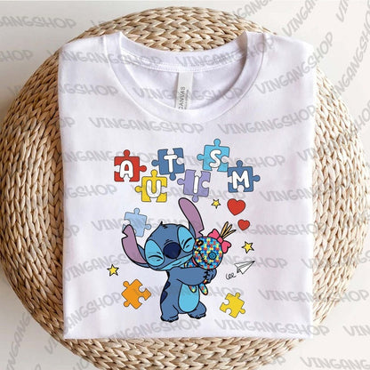 15 Autism Awareness Png Bundle, Autism Puzzle Png, Character Cartoon Autism Mouse And Friends, Super Hero Autism Png, Instant Download