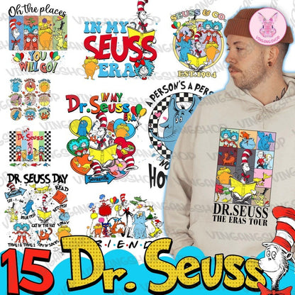 15+ Retro Read Day Png Bundle, Thing 1 Thing 2 Png, Read Across America Png, Add Name Kids Teacher Png, School Teacher Png, Instant Download