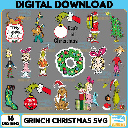 16-File-Grinch-Christmas-Bundle-Svg
