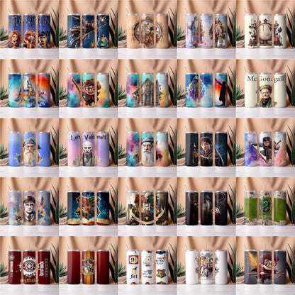 175 Harry Tumbler Wrap Bundle, Harry Magic Tumbler, 20 oz Potter Tumbler PNG Image Sublimation, HP Wizard Tumbler, Cartoon Wrap Design - Jumbosvg