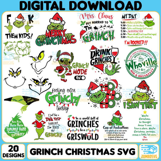 20-File-Grinch-Christmas-Bundle-Svg