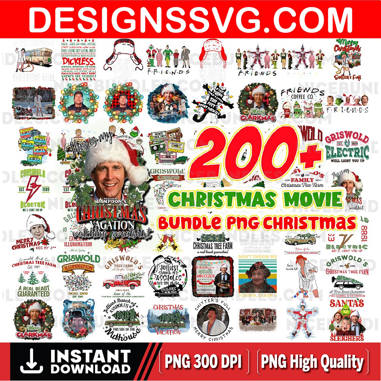 200+ Christmas Movie PNG, Christmas Vacation Png, 4 Huge Christmas Movie Bundles PNG , Buddy The Elfs, Grinch Png, Instant Download