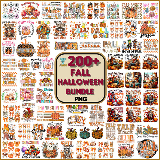 200_FallHalloweenPngBundle