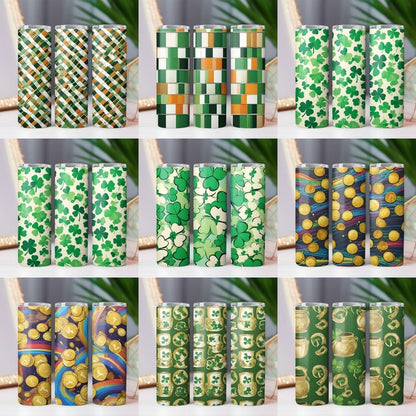 200 + St Patricks Tumbler Wrap Designs Bundle, Shamrock Tumbler PNG, St Patricks Sublimation Designs, St Patricks Tumbler Wrap PNG