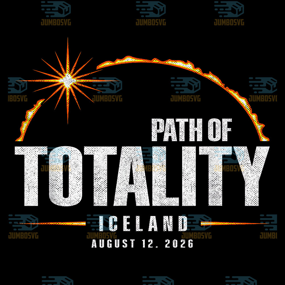 2026-Path-Of-Totality-Souvenir-Iceland-Solar-Eclipse-Png