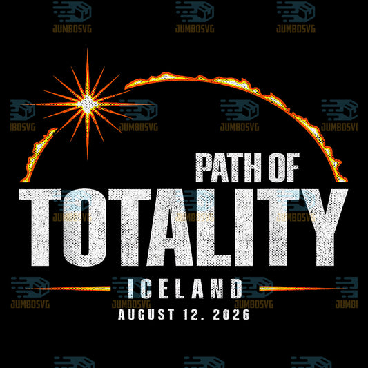 2026-Path-Of-Totality-Souvenir-Iceland-Solar-Eclipse-Png