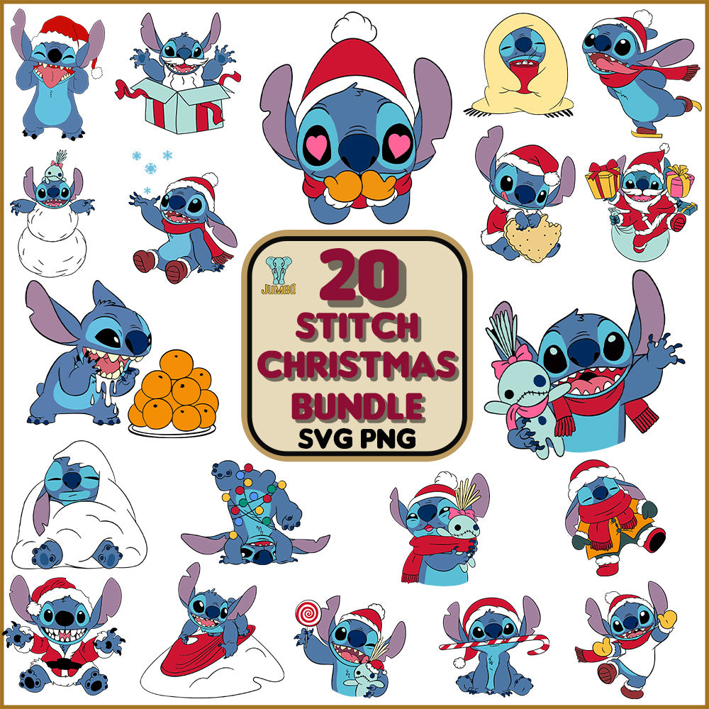 20StitchChristmasSvgBundle