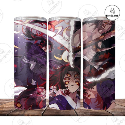 20+ Anime Tumbler Bundle Wrap, Anime 20 Oz Skinny Tumbler & Straight Png, Demon Slayer Bundle Tumbler Png Wrap Designs, Instant Download