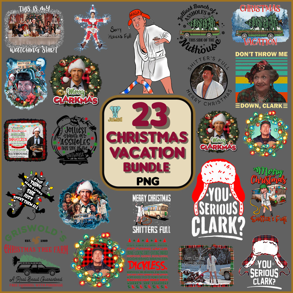 20_ChristmasVacationPngBundle