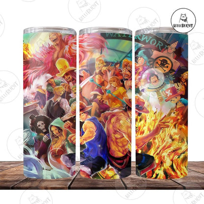 20+ One Piece Tumbler Png, Movie Character Tumbler Digital Design, Luffy Skinny Tumbler 20oz Design, Instant Download