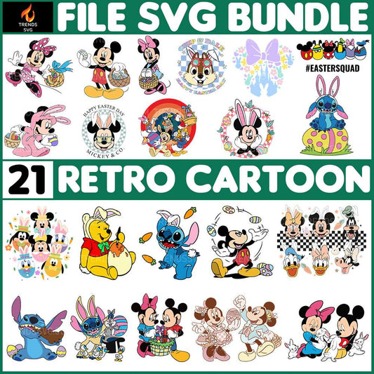 21-File-Retro-Cartoon-Bundle-Svg