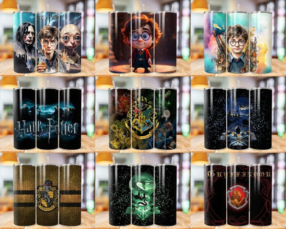 250 Harry Tumbler Wrap Bundle Harry Magic Tumbler 20 oz Potter Tumbler PNG Image Sublimation  HP Wizard Tumbler Cartoon Wrap Design