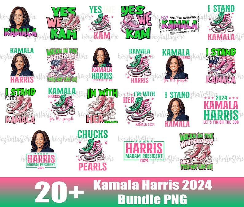 25+ Kamala Harris 2024 Bundle