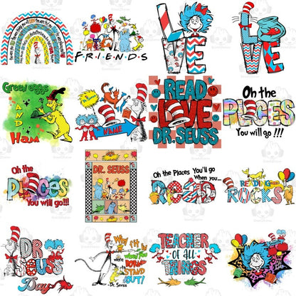 30+ Cartoon Movie Png Bundle, Little Miss Thing Png, Read Love America Png, Teacher Life Png, Oh The Place You Will Go, Digital Download.1