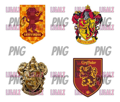 30+ Designs Wizard School Bundle PNG, Magic PNG, Wizard House PNG Sublimation, Clipart, Digital Download