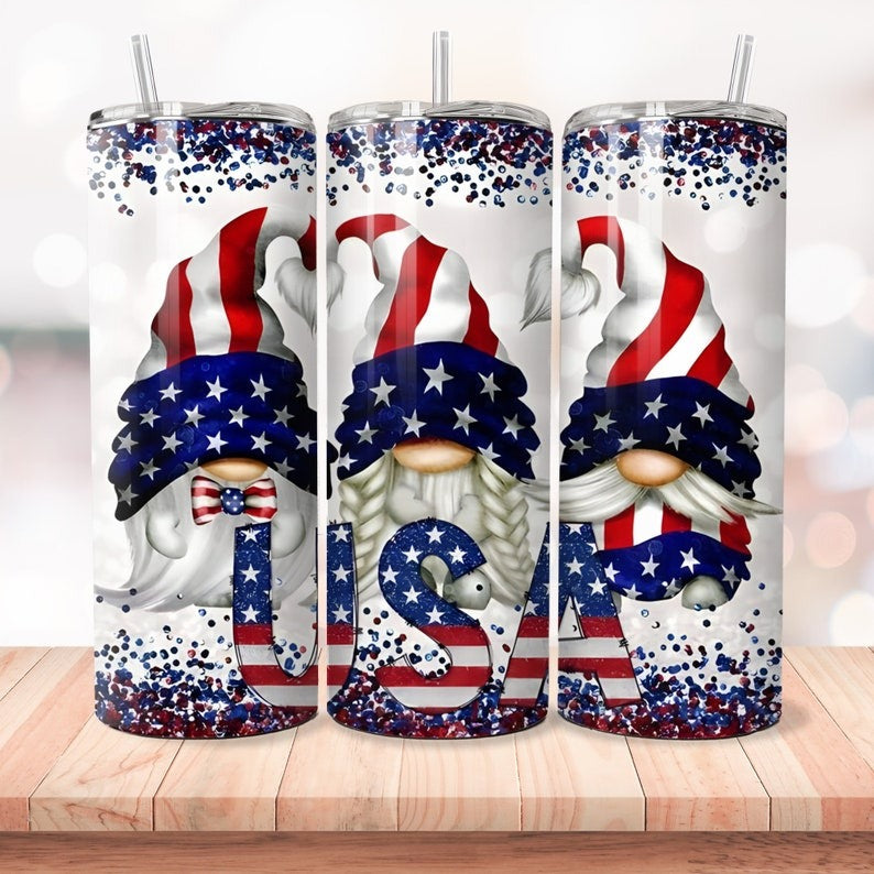 30+ Patriotic Tumbler PNG Bundle, 4th of July Tumbler Wrap Sublimation, USA Independence Day Designs Sublimation Tumbler Big Bundle