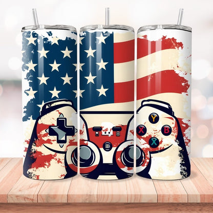 30+ Patriotic Tumbler PNG Bundle, 4th of July Tumbler Wrap Sublimation, USA Independence Day Designs Sublimation Tumbler Big Bundle