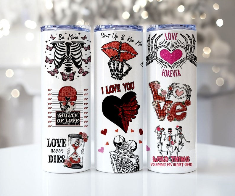 30+ Valentine Tumbler Wrap Bundle, Valentine 20oz Skinny Tumbler Designs, Valentine Sublimation Designs, Valentines Day Tumbler Wrap - PNG.1