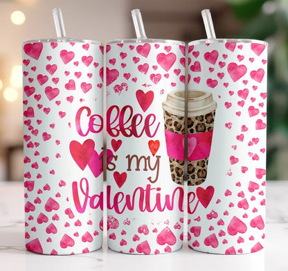 35 Valentine Tumbler Wrap Bundle, Valentine 20oz Skinny Tumbler Designs, Valentine Sublimation Designs, Valentines Day Tumbler Wrap - PNG