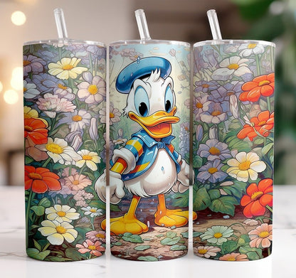 3D All Styles Cartoon 20oz Skinny Tumbler Bundle Design, 3D Floral Movie Tumbler Bundle, Cartoon Tumbler Design PNG,Instant Download