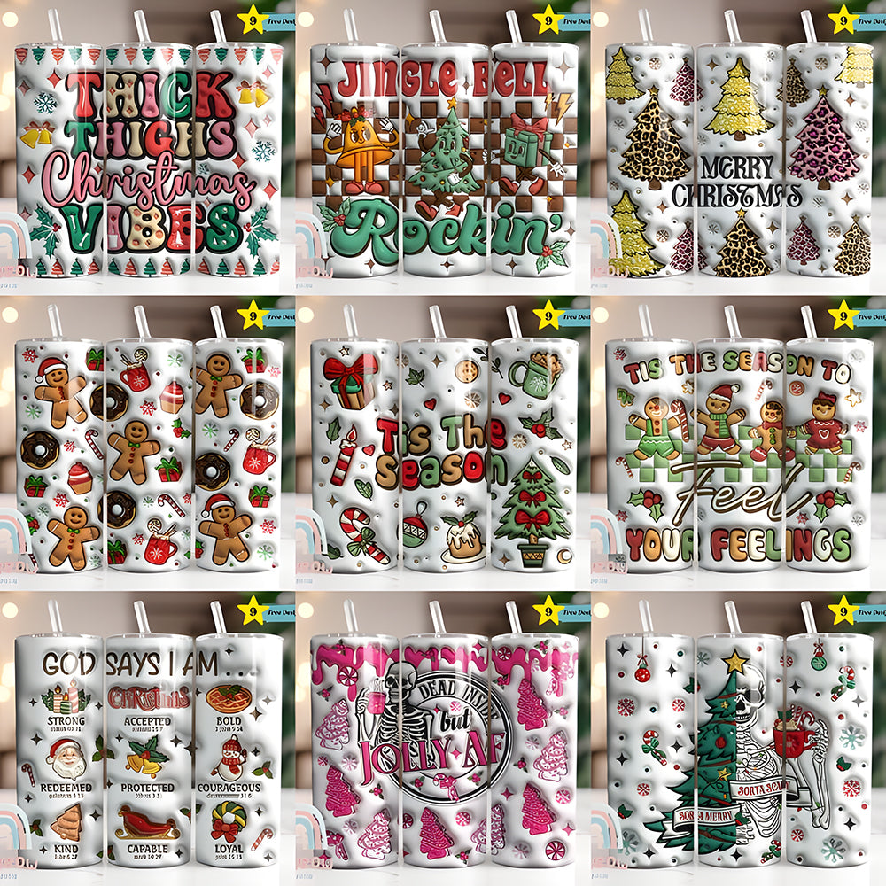 40TumblerChristmasPngBundle