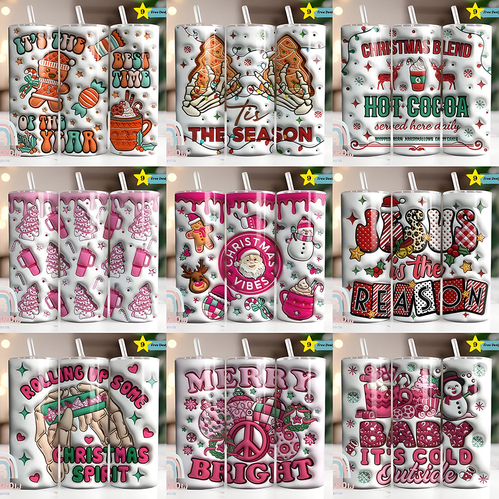 40TumblerChristmasPngBundle