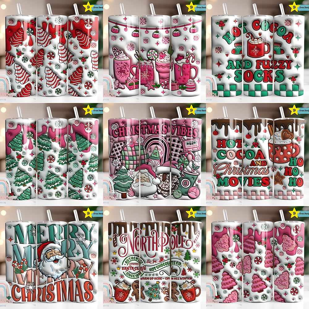 40TumblerChristmasPngBundle