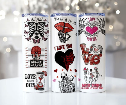 40+ Valentine Tumbler Wrap Bundle, Valentine 20oz Skinny Tumbler Designs, Valentine Sublimation Designs, Valentines Day Tumbler Wrap - PNG