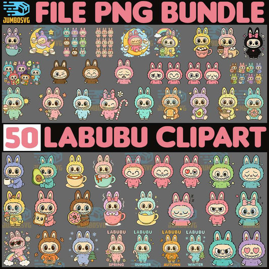 50-File-Labubu-Clipart-Bundle-Png-1