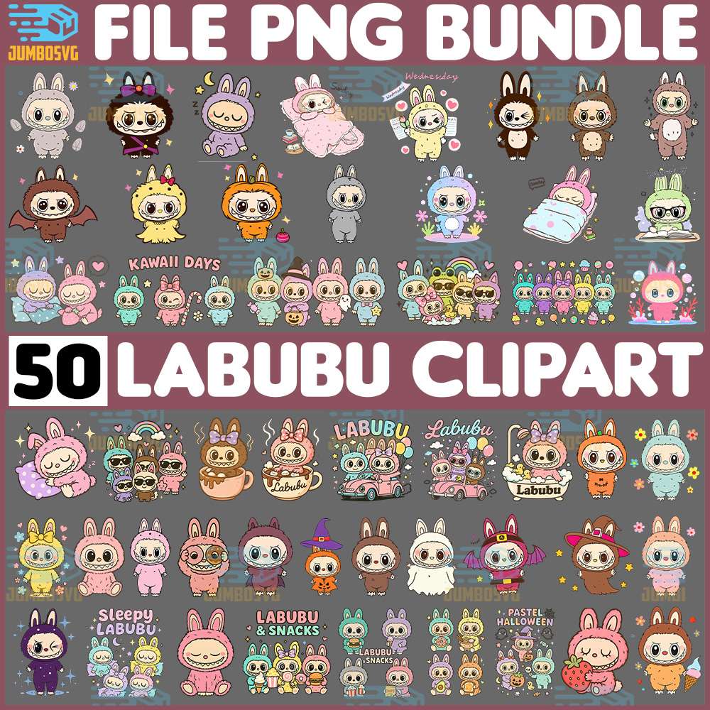 50-File-Labubu-Clipart-Bundle-Png