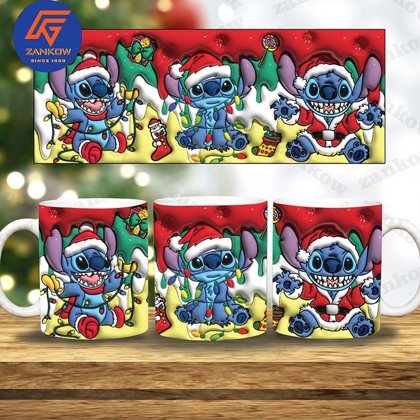 50+ 3D Inflated Christmas Movie 11oz Mug Wrap Png Bundle, Christmas Character 11oz Mug Design Png, Christmas 11oz Mug Wrap - Jumbosvg