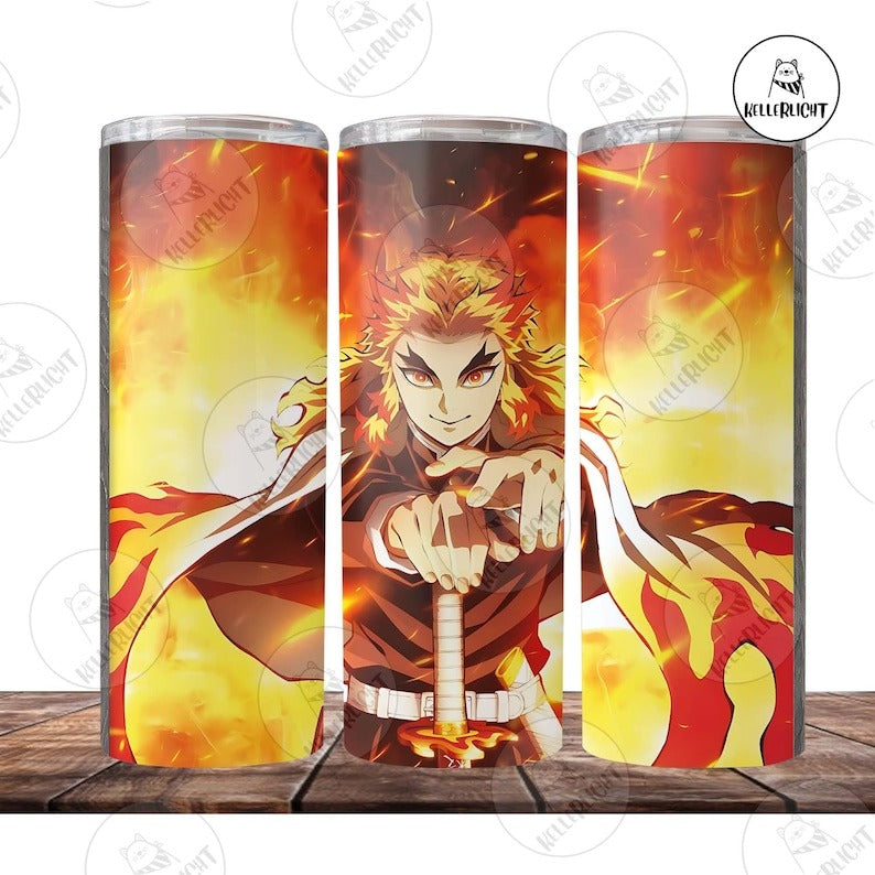 50+ Anime Tumbler Bundle Wrap, Demon Slayer Bundle Tumbler Png Wrap Designs, Anime 20 Oz Skinny Tumbler & Straight Png, Digital Download