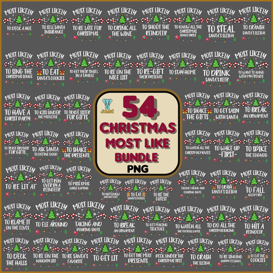 50_ChristmasMostLikePngBundle