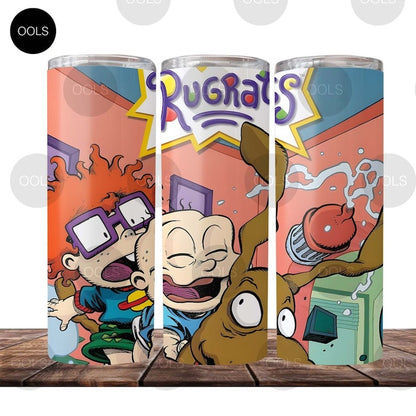 50+ Tommy Pickles and Friends Tumbler Bundle, Bundle Digital Design, Cartoon Tumbler 20oz Skinny Sublimation, Instant Download