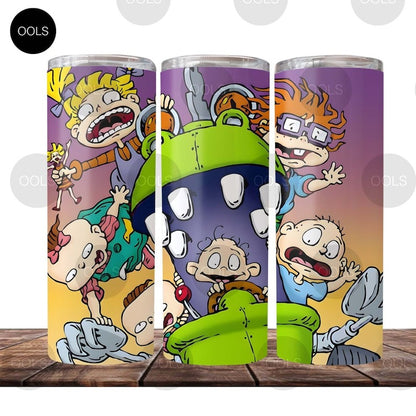 50+ Tommy Pickles and Friends Tumbler Bundle, Bundle Digital Design, Cartoon Tumbler 20oz Skinny Sublimation, Instant Download