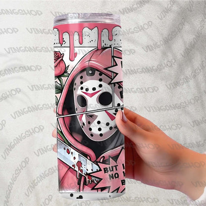 50+ Valentine Killers 20oz Tumbler Design Png Bundle, Valentine Horror Movie I’m Vanilla Baby Tumbler Killer Skinny Png, Instant Download