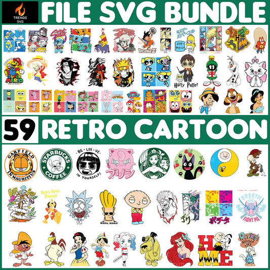 59-File-Retro-Cartoon-Bundle-Svg