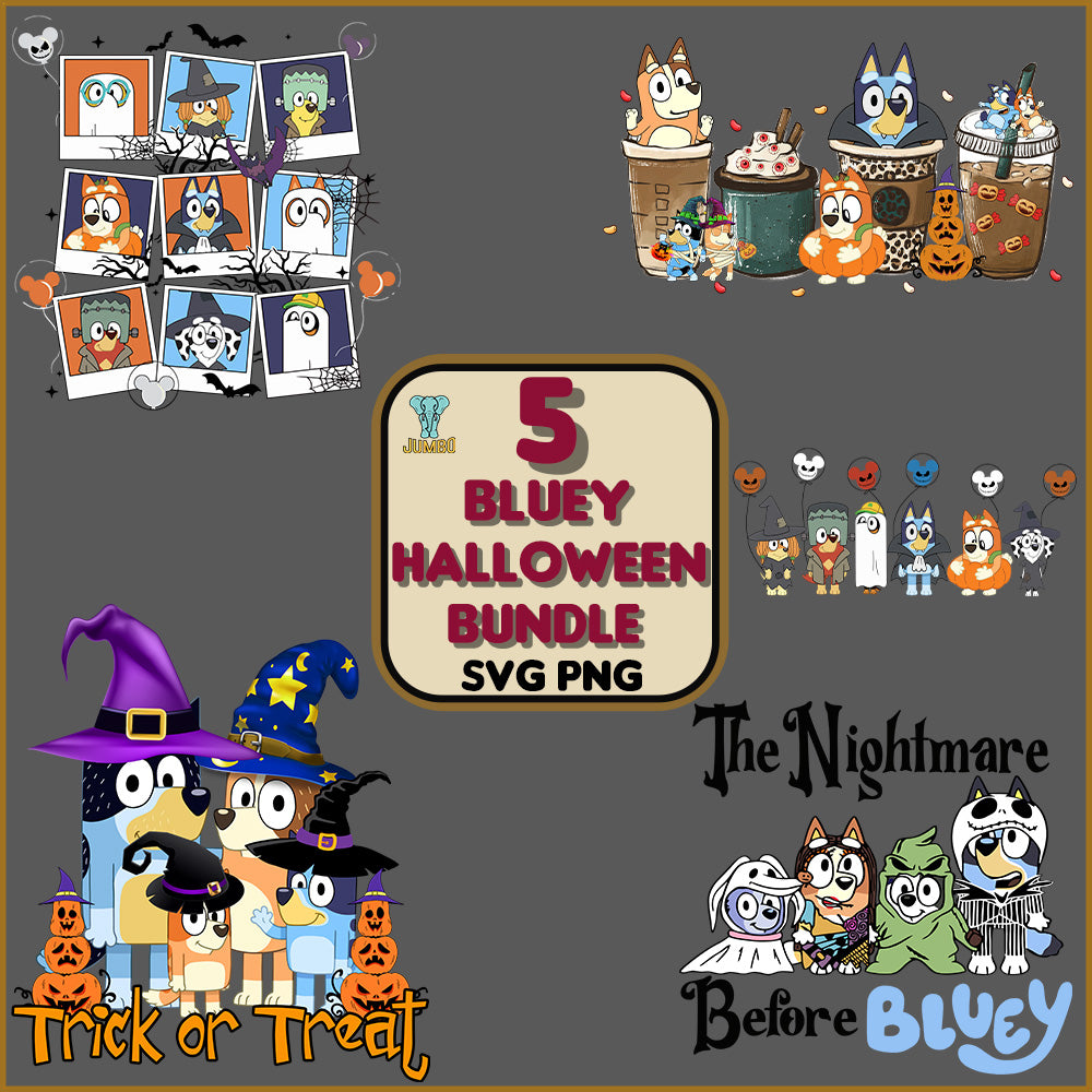 5BlueyHalloweenSvgBundle