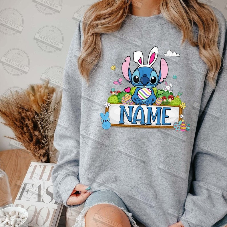 5+ CUSTOM Cartoon Easter Bunny Png Bundle, Kids Name Peeps Easter Day, Custom Easter Png, Bunny Superhero Easter Png, Digital File