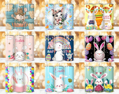 60+ Easter Bunny Tumbler Wrap Bundle, 20 OZ Easter Bunny Sublimation, Cute Easter Tumbler Wrap, Egg Easter Tumbler Wrap ,Easter Bunny Png