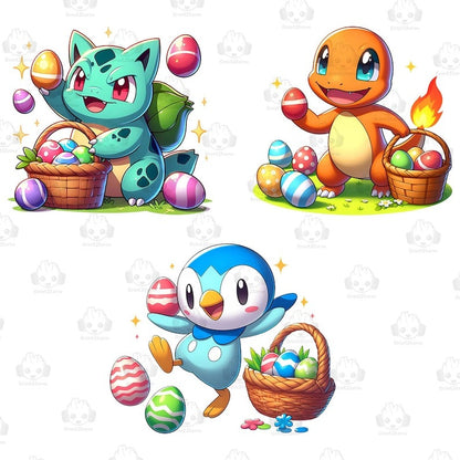 6+ Funny Easter Cartoon Png Bundle, Cartoon Easter Png, Happy Easter Day Png, Funny Easter Png, Pika Movie Character Egg Png, Digital File