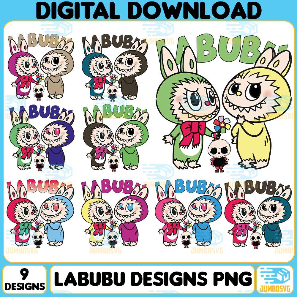 9 File Labubu Designs Bundle Png – JUMBOSVG