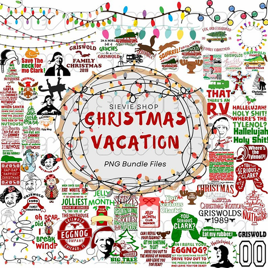 90 Files Christmas Vacation PNG SVG Bundle, Christmas Vacation Png, Funny Christmas, Christmas Movie Png, Christmas Lights Svg, SVG Bundle. - Jumbosvg