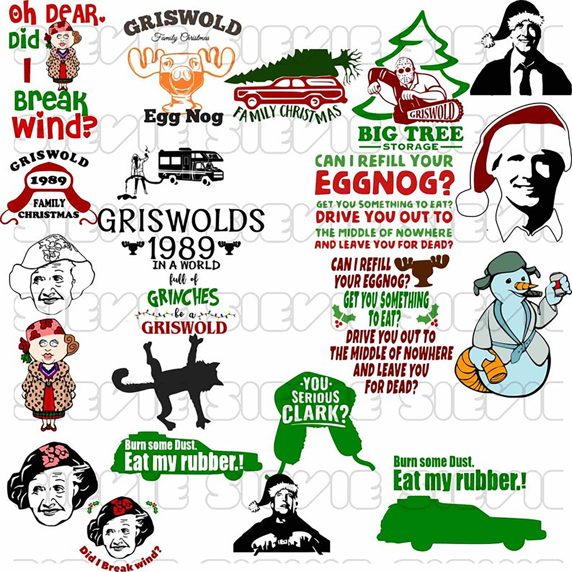 90 Files Christmas Vacation PNG SVG Bundle, Christmas Vacation Png, Funny Christmas, Christmas Movie Png, Christmas Lights Svg, SVG Bundle. - Jumbosvg