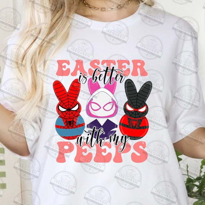 9+ Easter Cartoon Png Bundle, Easter Superhero Png, Cartoon Peeps Png, Happy Easter Day Png, Easter Kids Shirt Png, Digital File