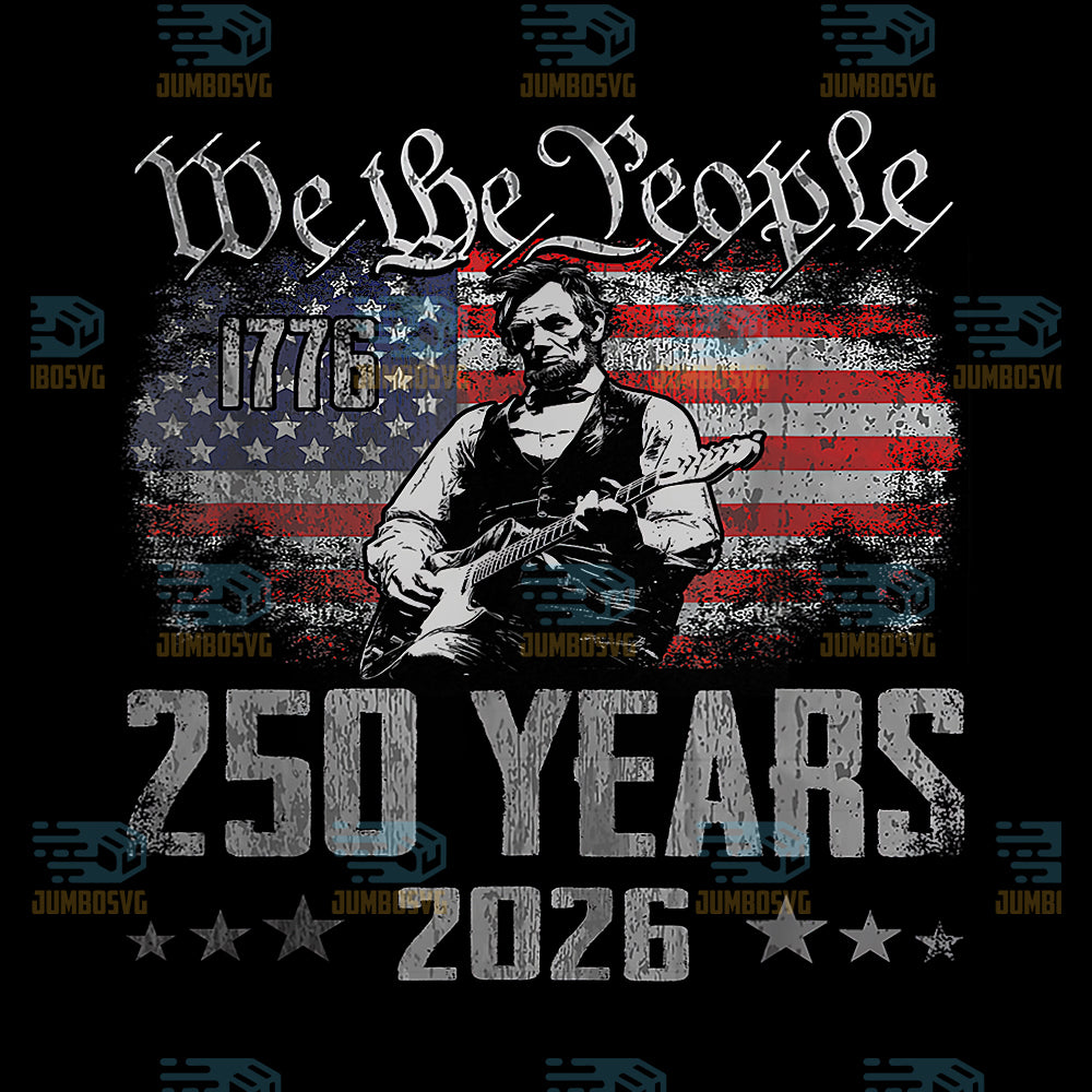 Abraham-Lincoln-250-Years-250th-Anniversary-USA-4th-July-Png